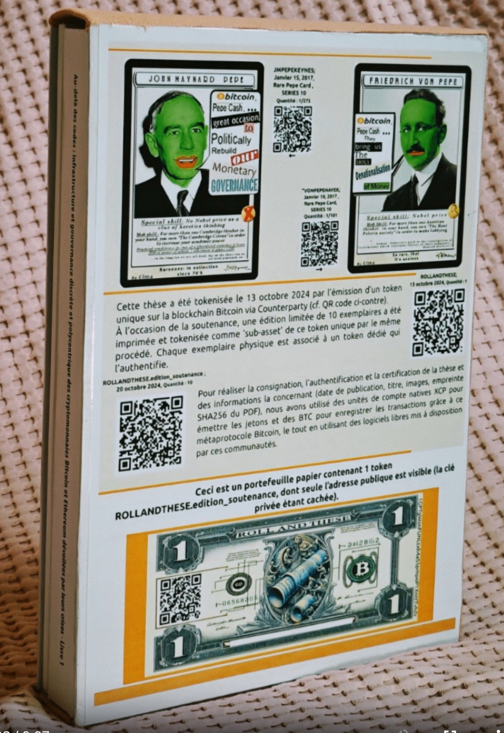 Inside view of special edition